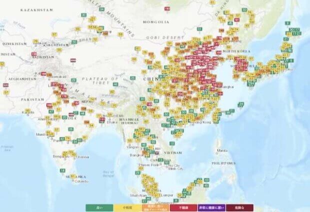 19 世界の大気汚染 国別ランキング ワースト10中国北京よりも深刻なインド ライフマニュアル